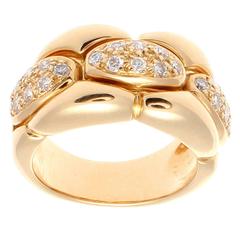 Vintage Cartier Diamond Gold Ring