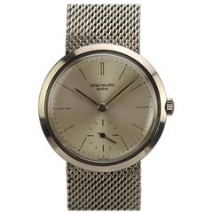 Patek Philippe Edelstahl-Armbanduhr Ref 3418