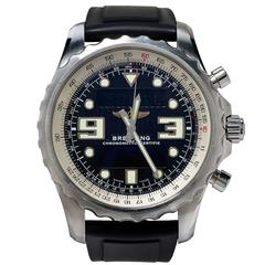 Breitling Stainless Steel Chronospace Quartz Wristwatch