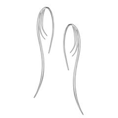Ana De Costa Gold Strand Hook Earrings 8