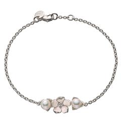 Shaune Leane Sterling Silver Single Flower Bracelet
