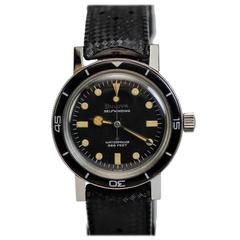 Bulova Watch Co. Stainless Steel 666 Diver's Wristwatch Ref M7 