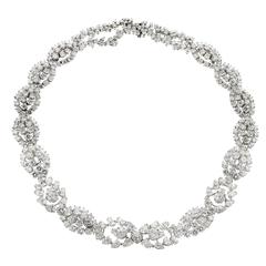 Diamond Platinum Necklace 11