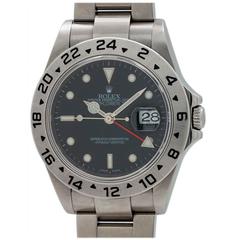 Rolex Stainless Steel Explorer II Automatic Wristwatch Ref 16750