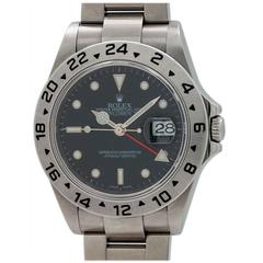 Rolex Stainless Steel Explorer II Automatic Wristwatch Ref 16750