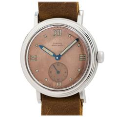 Vintage Glycine Stainless Steel Wristwatch Ref 36459