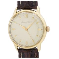 IWC Yellow Gold Dress Model Wristwatch