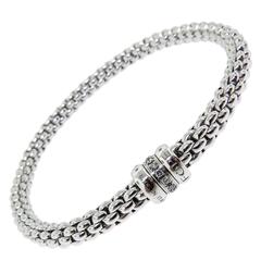 Fope Flex-it Diamond Gold Bracelet