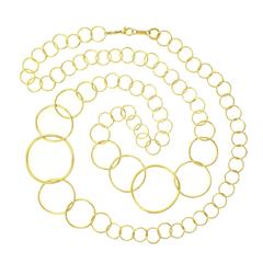 Spectacular Ippolita Extra Long "Glamazon" Gold Necklace