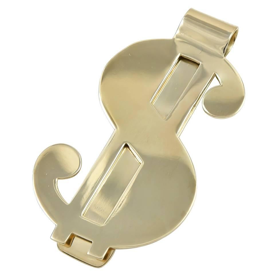 Tiffany & Co. Extra Large Gold Money Clip