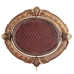 Late 19th Century Memorial Brooch 6