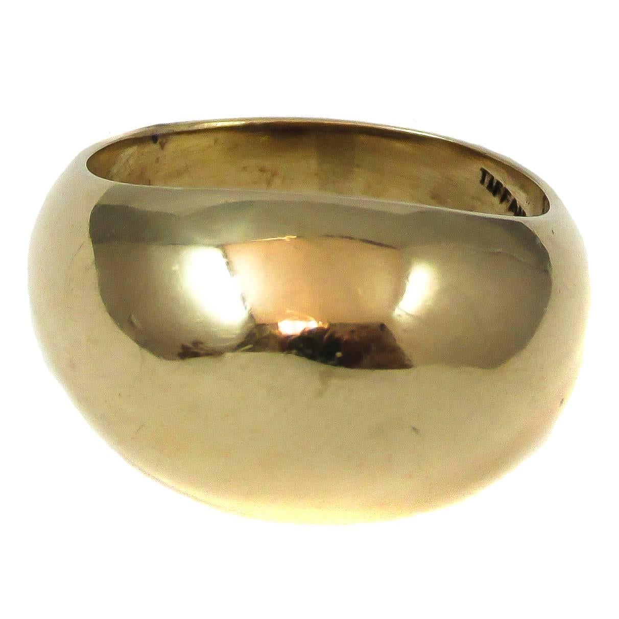 Tiffany & Co. Gold Dome Ring