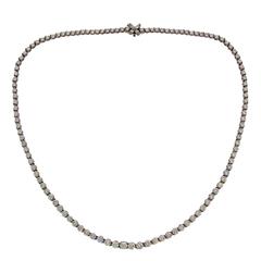 Tiffany & Victoria Kollektion Diamant-Platin-Halskette