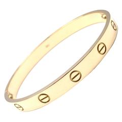 Cartier Love Gold Bangle Bracelet