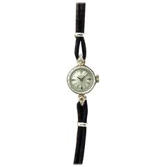 Vintage Rolex Lady's Diamond Wristwatch 