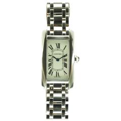 Cartier Lady's White Dial Wristwatch 
