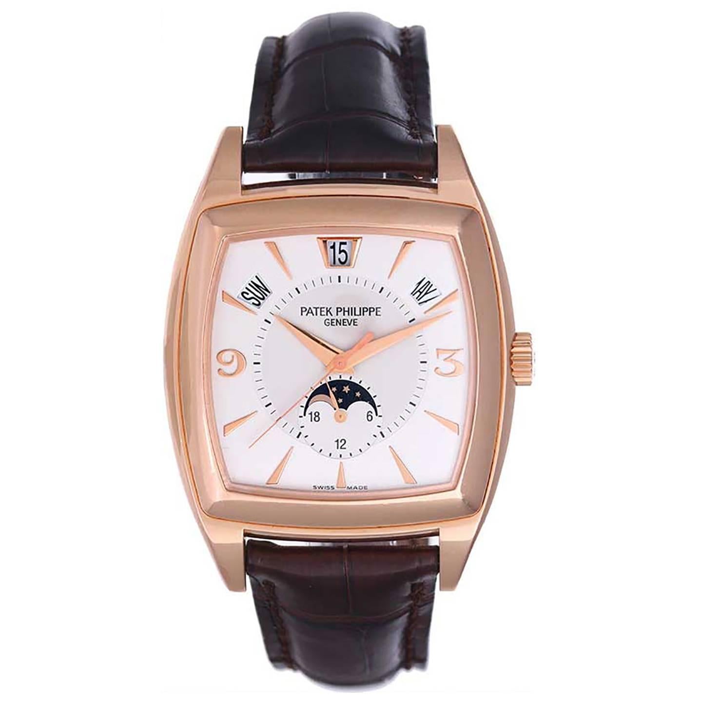 Patek Philippe Or Rose Gondolo Calendrier Annuel Phase de Lune