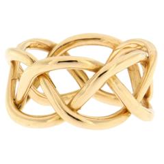 Jona Gold Twisted Band Ring 2