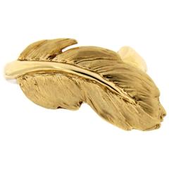 Jona Feather Gold Ring 9