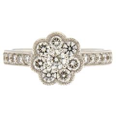 Jona Diamond Gold Cluster Ring 4