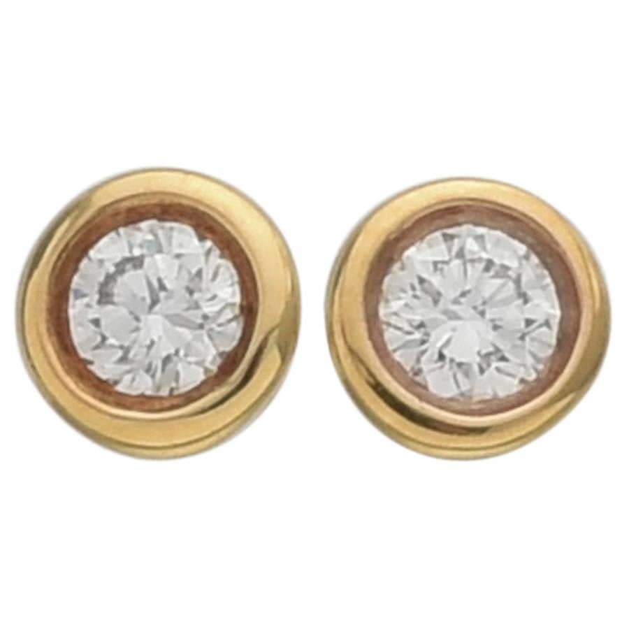 Tiffany & Co. Elsa Peretti Diamonds-by-the-Yard Diamond Stud Earrings