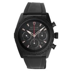 Tudor Ceramic Blackshield Chronograph Automatic Wristwatch Ref 42000CN