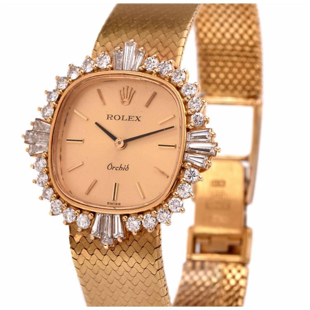 rolex orchid diamond watch