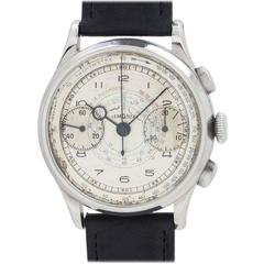 Vintage Lemania Chronograph Wristwatch circa late 1930s