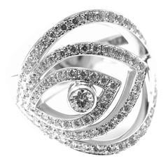 Vintage Chopard Diamond Gold Ring