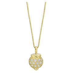 Diamond Gold Drop Pendant 10