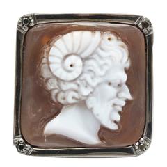 Amedeo "Satyr" Cameo Ring