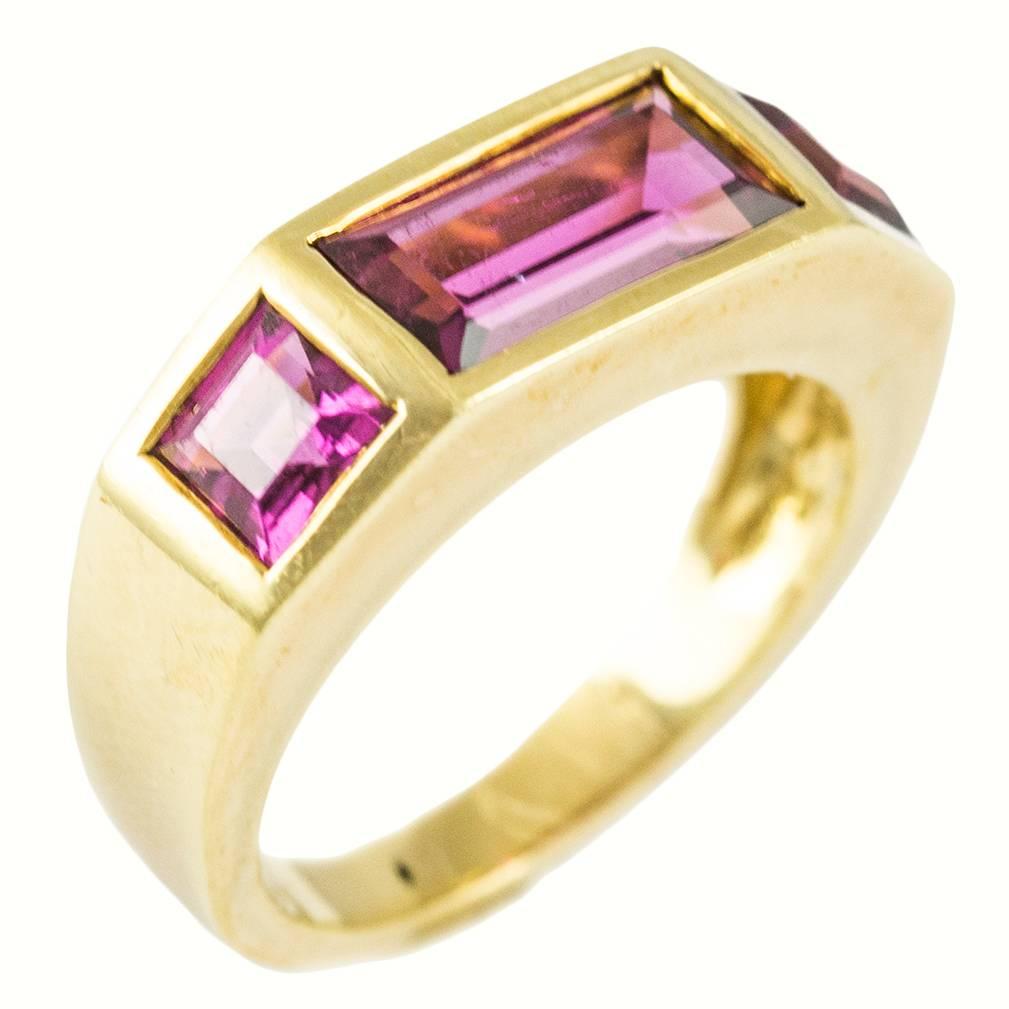 Tiffany & Co. Paloma Picasso Tourmaline Gold Ring