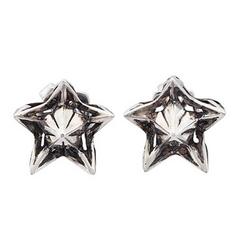 John Brevard Nova Wrap Silver Stud Earrings 12