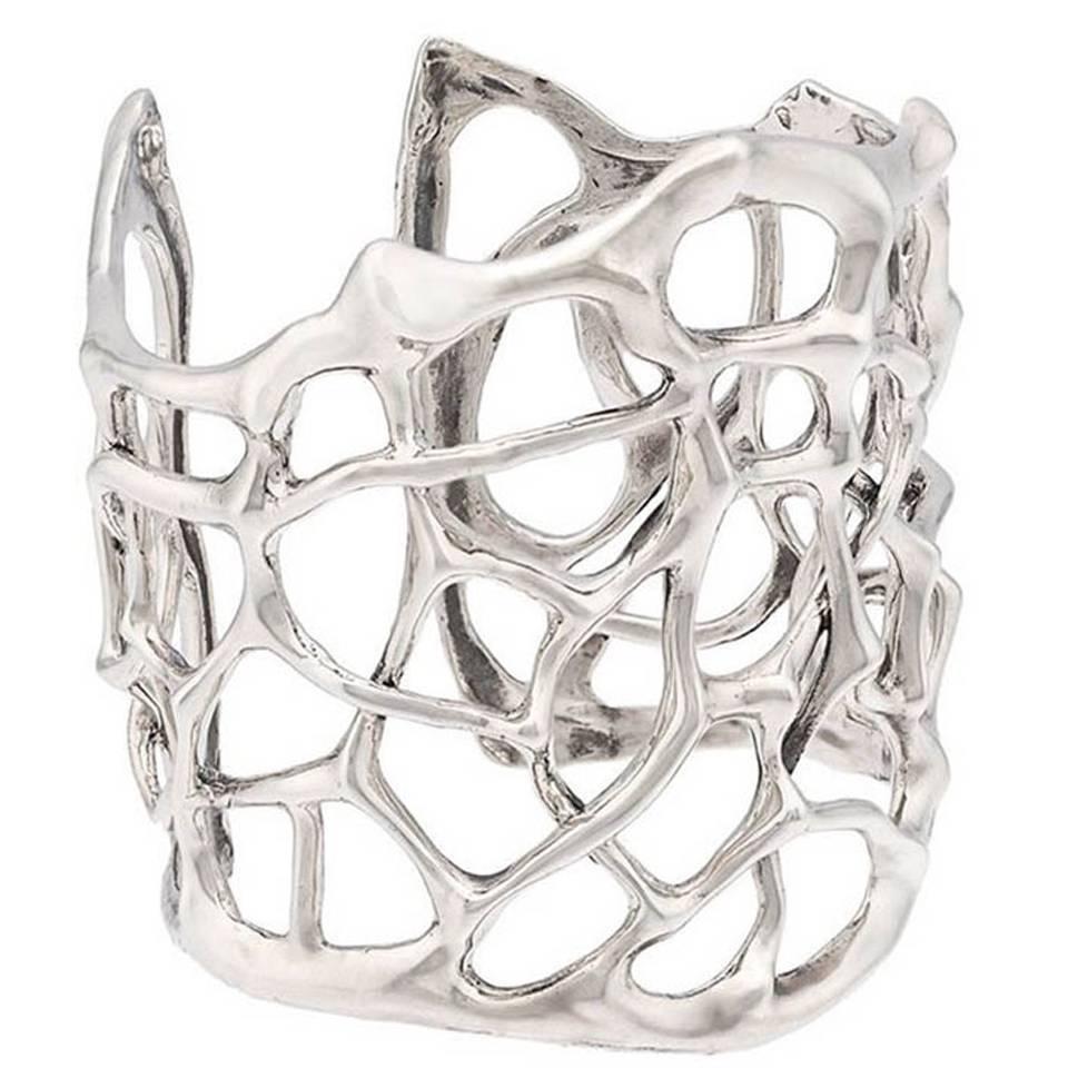 Thorn Small Silver Cuff Bracelet