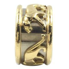 Cartier Panther Two Color Gold Ring