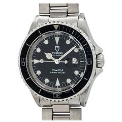 Tudor Edelstahl-Mini-Sub Automatik-Armbanduhr Ref 9440