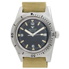 Wittnauer Stainless Steel Geneva Diver’s Model Wristwatch 1