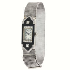 Patek Philippe for Tiffany & Co. Lady's Platinum Wristwatch