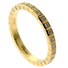 Chopard Ice Cube Diamond Gold Eternity Ring