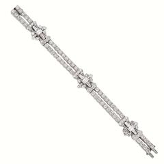 1951 Oscar Heyman Diamond Platinum Bracelet 6