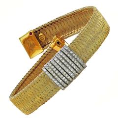 Roberto Coin Diamond Gold Bracelet