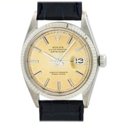 Rolex Stainless Steel Datejust Wristwatch Ref 1601 circa 1968