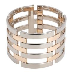 Colleen B. Rosenblat Two Color Gold Link Bracelet