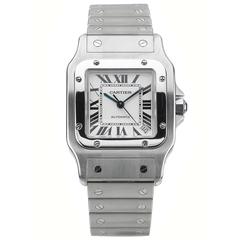 Cartier Stainless Steel Santos Galbee Automatic Wristwatch