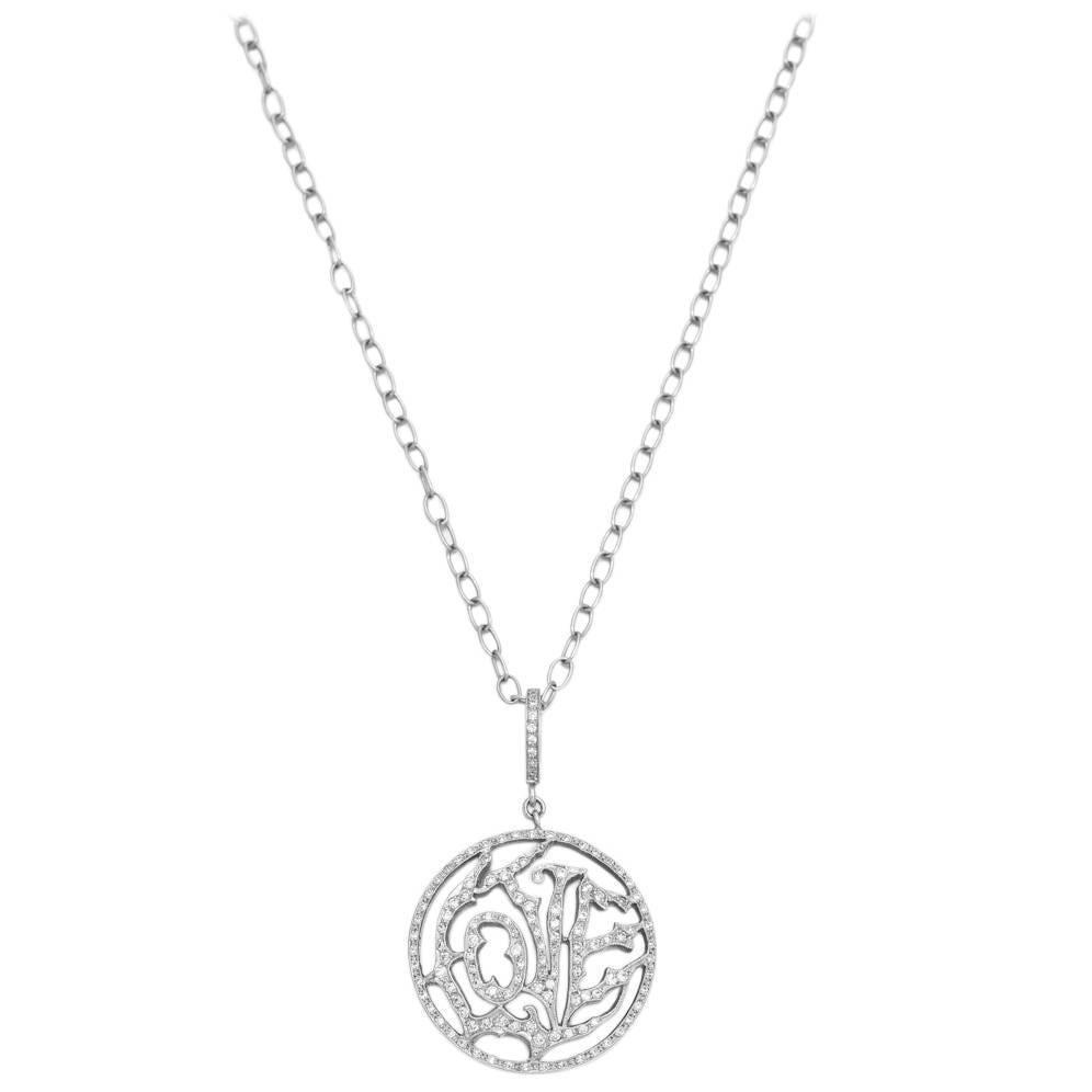 Cathy Waterman Diamond Platinum Love 