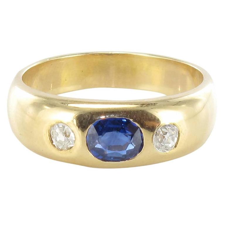 A fine early 20th century sapphire and diamond ring