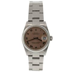 Rolex Stainless Steel Datejust Automatic Wristwatch