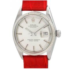 Rolex Stainless Steel Datejust Wristwatch Ref 1601 1968