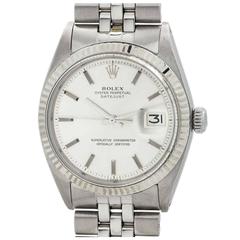 Vintage Rolex Stainless Steel Datejust Wristwatch Ref 1601 1972