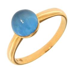 Jona Apatite Rock Crystal Gold Ring